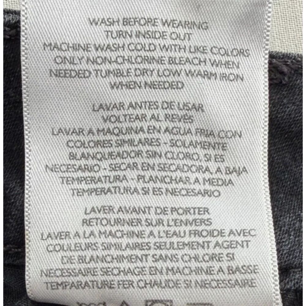 Style & Co Denim Skinny Jeans High Rise Black Women's Size 12 (Fit 32x29) - Picture 11 of 11